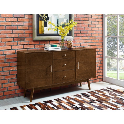 Pemberly Row 60" TV Console in Walnut