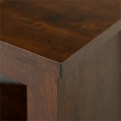 Pemberly Row 70" TV Stand Storage Console in Brown