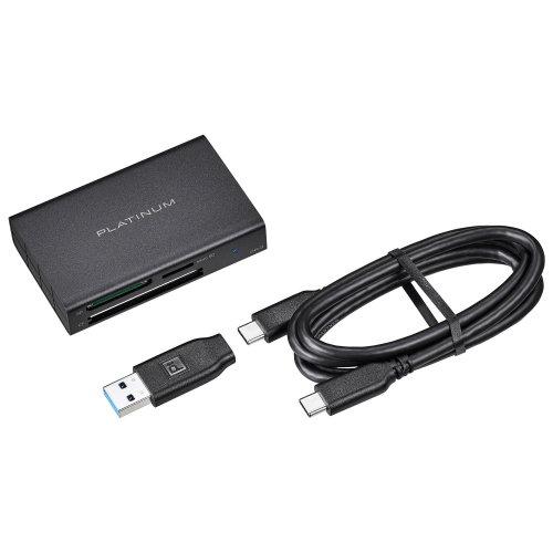 Platinum PT-CRDAC1 USB C Multi Card Reader by PLATINUM - Open Box condition - Image 2
