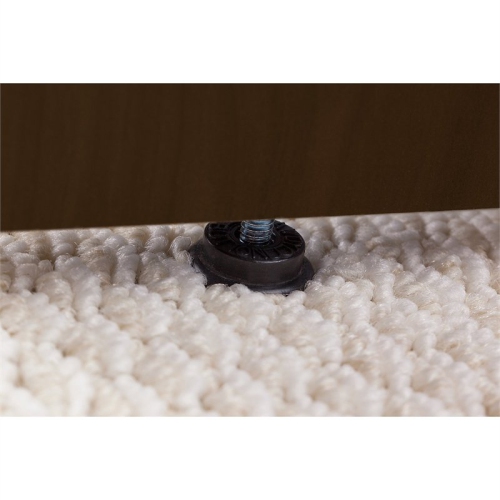 Bush Business Furniture Series C Elite 60W x 30D Desk Shell with 36W Return in Mocha Cherry