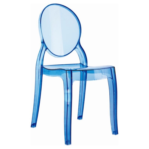 COMPAMIA  Siesta Baby Elizabeth Kids Chair In Transparent In Blue