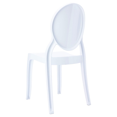 Compamia Siesta Baby Elizabeth Kids Chair in Glossy White
