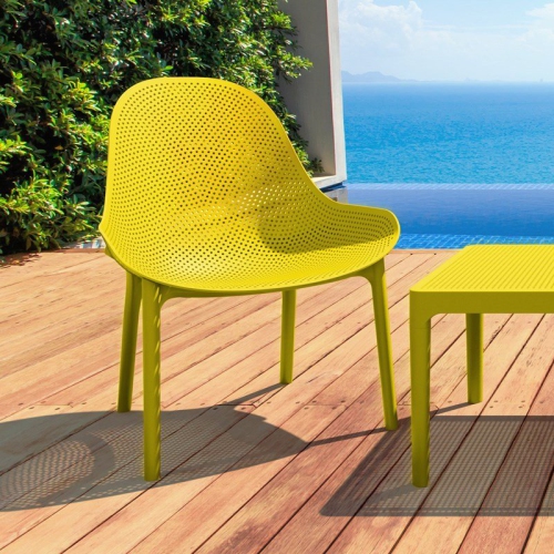 Compamia Sky Patio Chair in Yellow