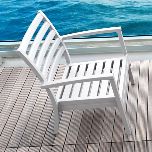 Compamia Artemis XL Club Chair in White