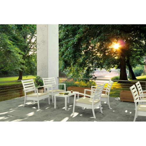 Compamia Artemis XL Club Chair in White