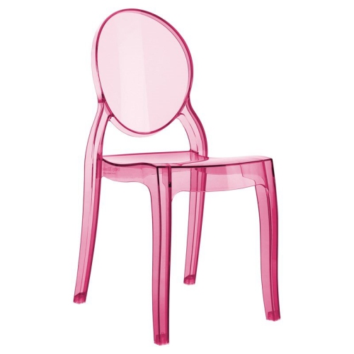 COMPAMIA  Siesta Baby Elizabeth Kids Chair In Transparent In Pink