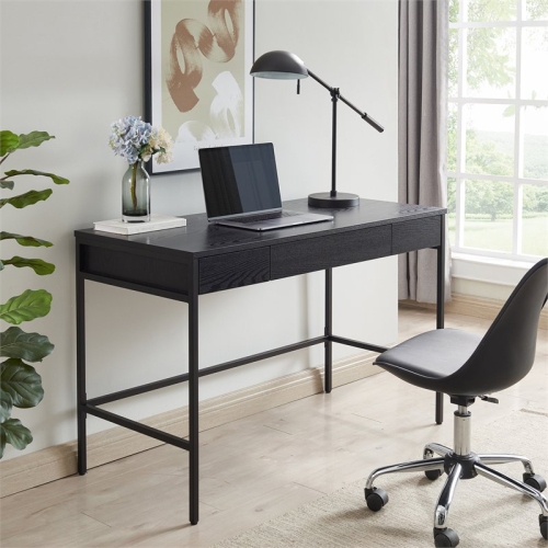 HENN&HART  47" Black/metal Home Office