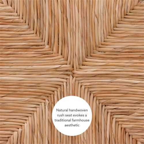 Linon Easton Backless Set of Two Wood 29" Barstools in Walnut