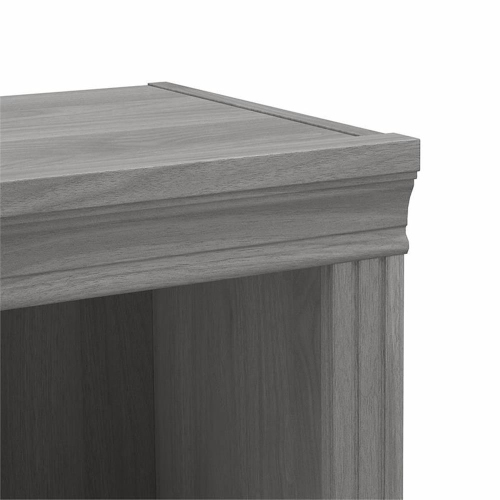 Saratoga Tall 5 Shelf Bookcase in Modern Gray - Engineered Wood