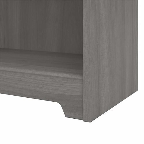 Cabot 5 Shelf Tall Bookcase in Modern Gray - Engineered Wood