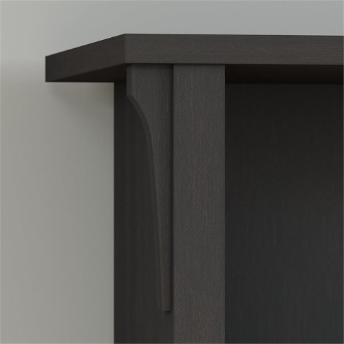 Bush Furniture Salinas 5 Shelf Bookcase in Vintage Black