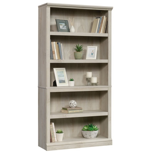 Pemberly Row 5 Shelf Bookcase in Chalked Chestnut
