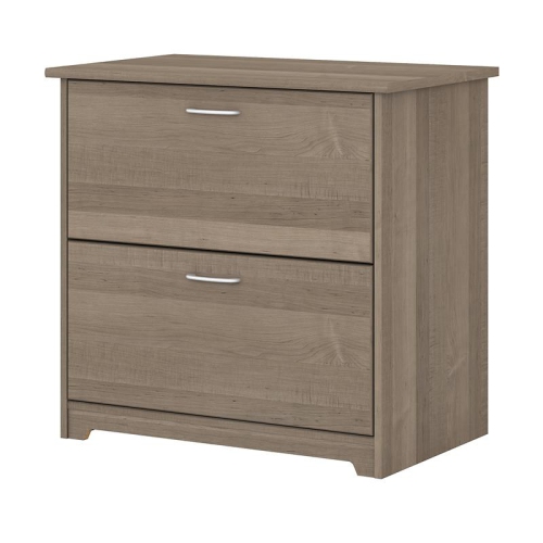 BUSH  Cabot 2 Drawer Lateral File Cabinet In Ash - Engineered Wood In Gray