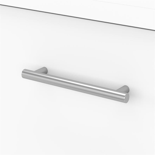 Somerset 2 Drawer Lateral File Cabinet in White - Engineered Wood