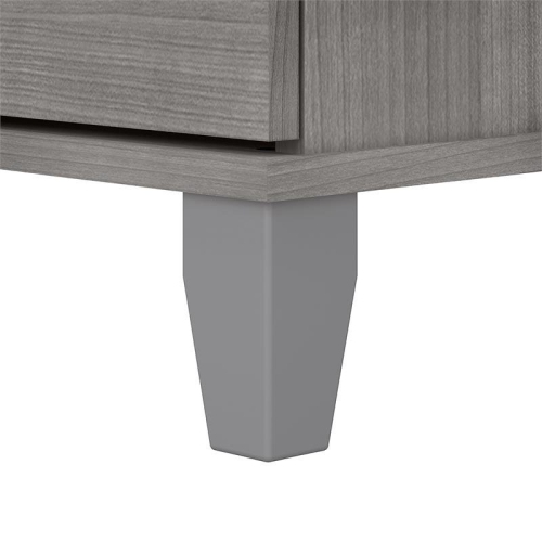 Somerset 2 Drawer Lateral File Cabinet in Platinum Gray - Engineered Wood