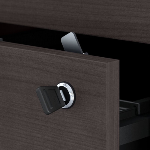 Bush Business Furniture Jamestown 2 Drawer File Cabinet - Assembled