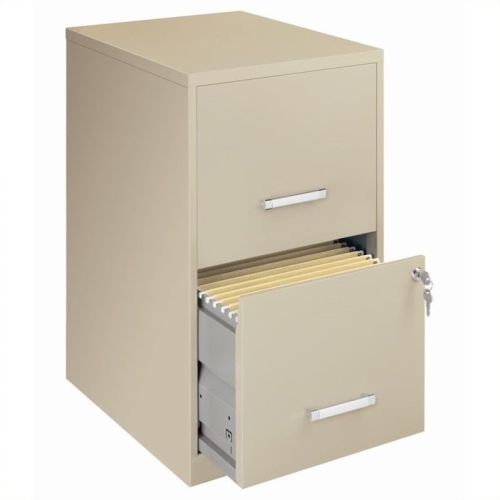 (Value Pack) 2 Drawer Letter File Cabinet and 3 Drawer File Cabinet