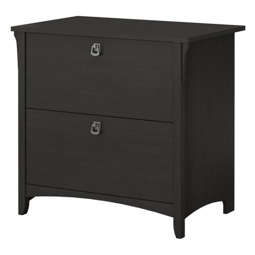 SCRANTON & CO  Furniture Salinas 2 Drawer File Cabinet In Vintage In Black