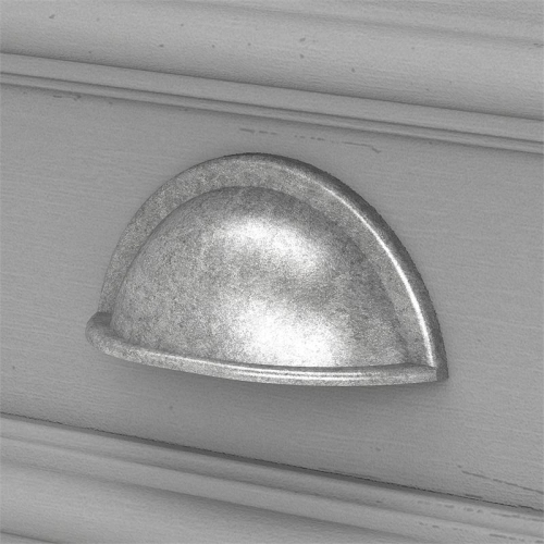 Bush Furniture Fairview 60W L Shaped Desk with Storage in Cape Cod Gray