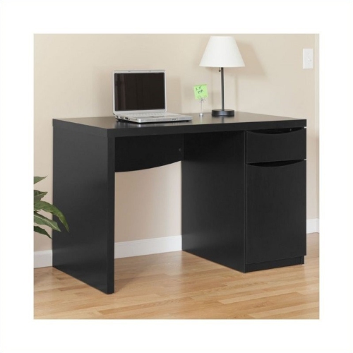 ATLIN DESIGNS  Traditional Computer Desk In Classic In Black