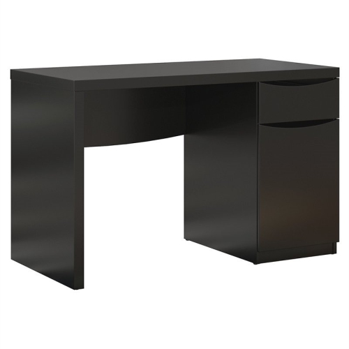 Atlin Designs Traditional Computer Desk in Classic Black
