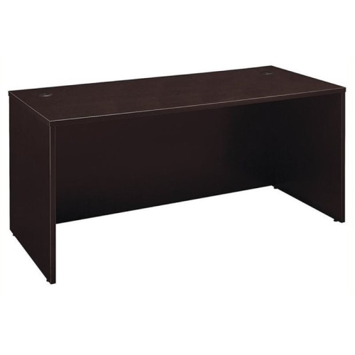 BOWERY HILL  66" Desk Shell In Mocha Cherry