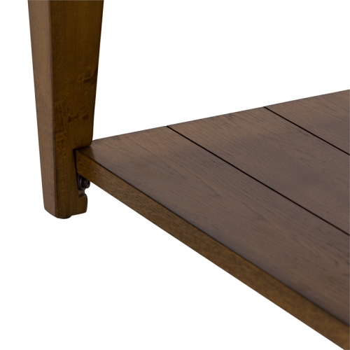 Pemberly Row Modern Wood Lift Top Cocktail Table in Espresso