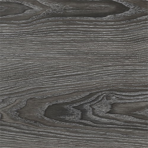 Convenience Concepts Tucson Starburst End Table with Shelves in Gray Wood Finish