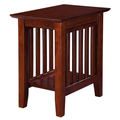 PEMBERLY ROW  Chair Side Table In Walnut