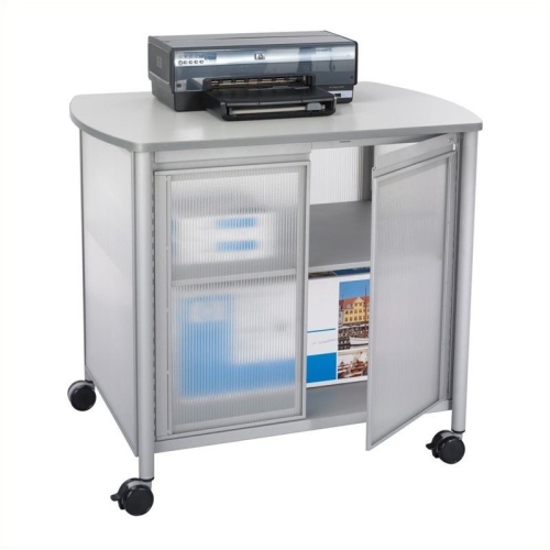 SCRANTON & CO  Deluxe Machine Stand With Doors In In Gray