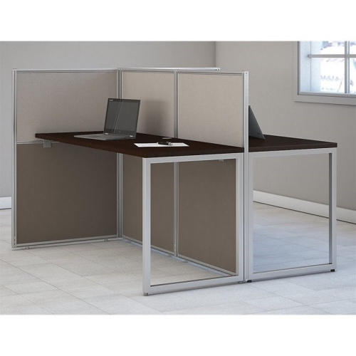 SCRANTON & CO  Furniture Wood Computer Desk for Two In Cherry