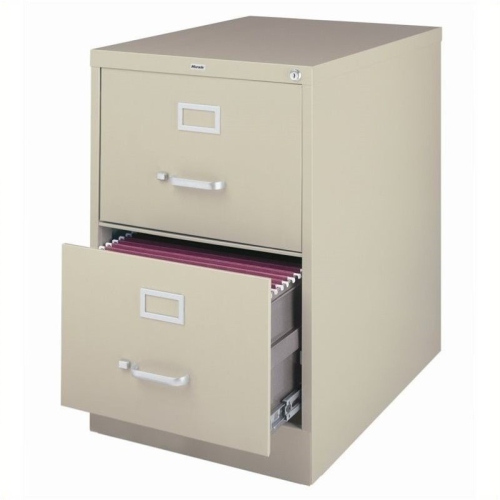 SCRANTON & CO  2 Drawer Legal File Cabinet In Putty