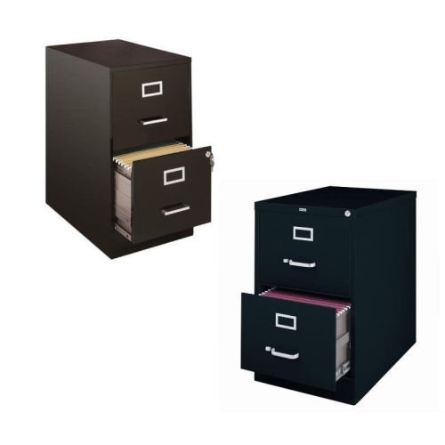 Value Pack Drawer File Cabinet in Black