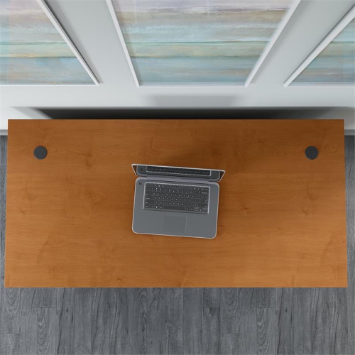 Series C 60W x 30D Office Desk in Natural Cherry - Engineered Wood