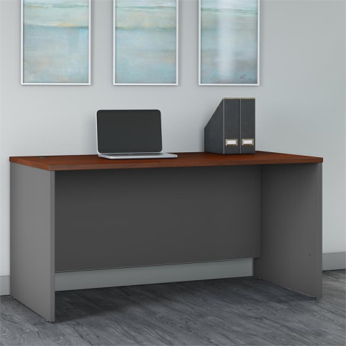 Scranton & Co Furniture 60W x 30D Office Desk in Cherry