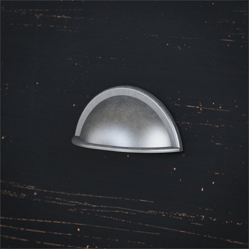 Atlin Designs L Shaped Desk with storage in Antique Black