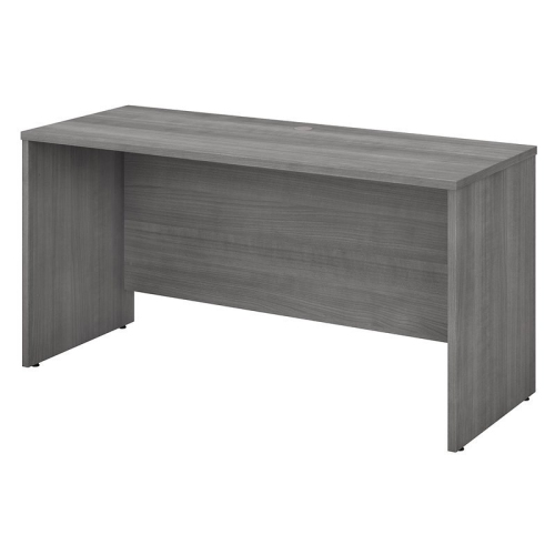 BBF  Studio C 60W X 24D Credenza Desk In Platinum - Engineered Wood In Gray