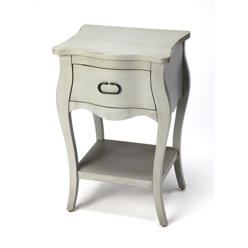 BEAUMONT LANE  Mastercrafted End Table In Gray