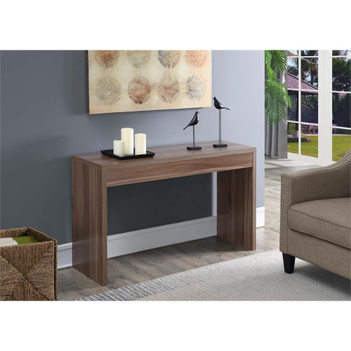 Convenience Concepts Northfield Hall Console Table in Cappuccino Wood Finish