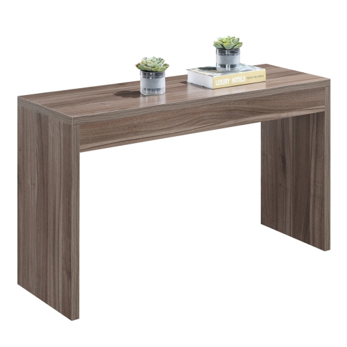 Convenience Concepts Northfield Hall Console Table in Cappuccino Wood Finish