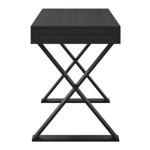 CorLiving Folio Farmhouse Brown Engineered Wood Desk