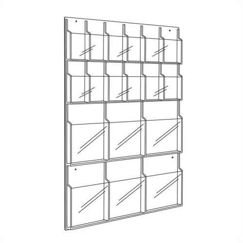 Magazine Scranton & Co 6 et présentoir de dépliants de 12