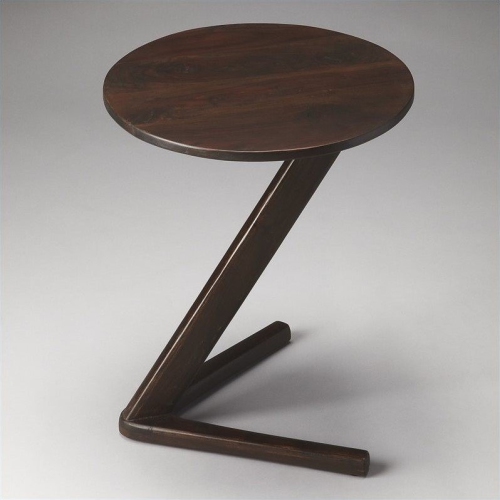 BEAUMONT LANE  Accent Table In Dark Brown