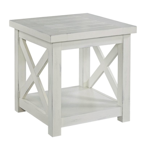 PEMBERLY ROW  Square End Table In White