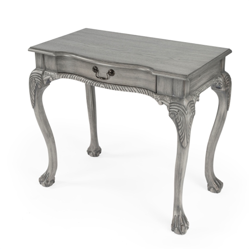 BEAUMONT LANE  Wood Writing Desk In In Gray