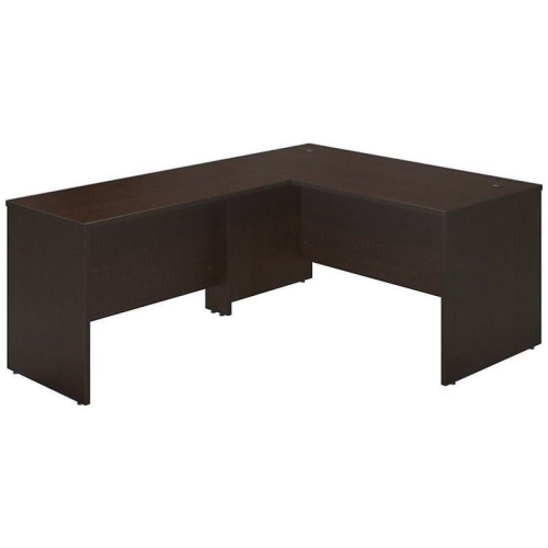 Bush Business Furniture Series C Elite 60W x 30D Desk Shell with 48W Return in Mocha Cherry
