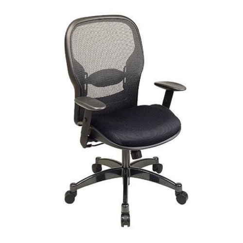 SCRANTON & CO  Back Office Chair In In Black