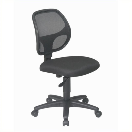 SCRANTON & CO  Mesh Screen Back Task Office Chair In In Black