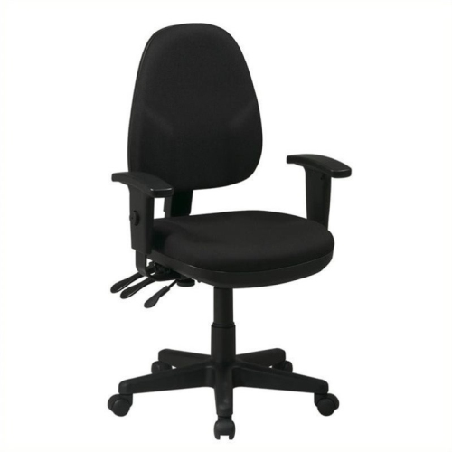 SCRANTON & CO  Dual Function Ergonomic Office Chair With Arms