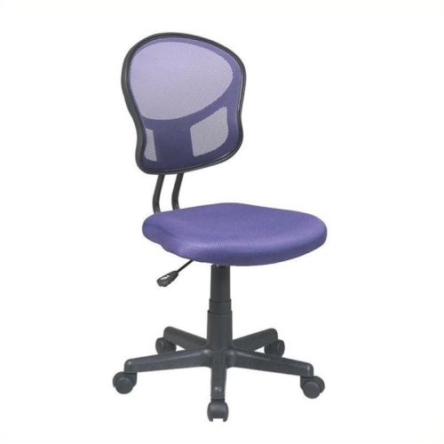 SCRANTON & CO  Mesh Task Office Chair In In Purple